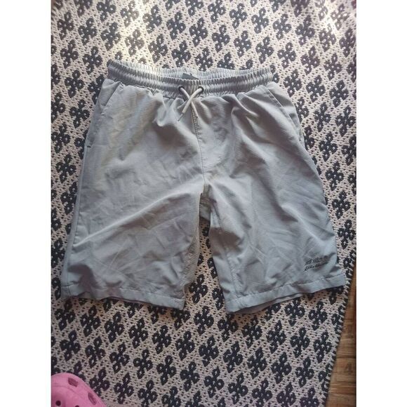 Grey Eddie Bauer men's swim short medium - Picture 1 of 3